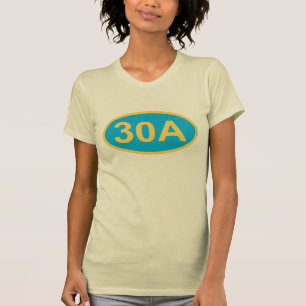 30A景色のハイウェー- Destinフロリダ Tシャツ