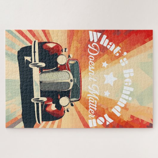 30s車あなたの背後にあるものを問題にしない ジグソーパズル (横)