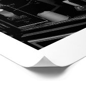 30terリュガッセンディパリ白黒ポスター1 ポスター (角)