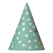 30thおもしろいバースデーケーキスマッシュ紙パーティー帽子 パーティーハット (左)