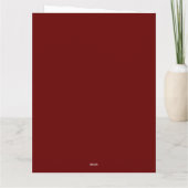 30thまたは任意の年齢の写真コラージビッグ誕生日カード カード (裏面)