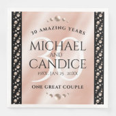 30thエレガントパールの結婚記念日お祝い (正面)