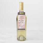 30thエレガントパールの結婚記念日お祝い ボトルネックタグ (ボトル)