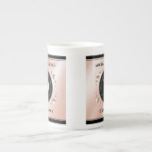 30thエレガントパールの結婚記念日お祝い ボーンチャイナマグカップ (正面)