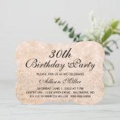 30thシャンパンファブグラムバースデーパーティ招待状 招待状 (スタンド正面)