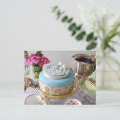 30thバースデーケーキポストカード。 ポストカード (スタンド正面)