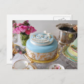 30thバースデーケーキポストカード。 ポストカード (正面/裏面)