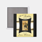 30thバースデーパーティーのお気に入り/お土産マグネット マグネット (正面/裏面)