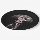 30thパーソナライズされたバースデーラグジュアリーシャンパン ペーパープレート (アングル)