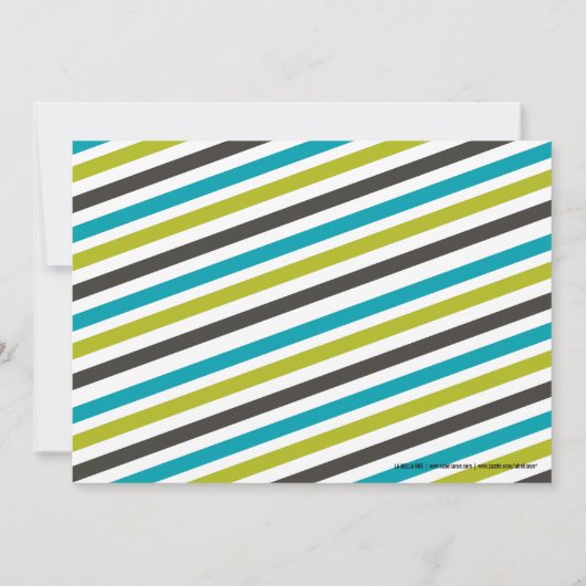 30thフォト誕生日招待状 招待状 (裏面)