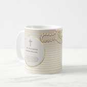 30th叙勲記念真珠 – 任意の聖職者 コーヒーマグカップ (正面左)