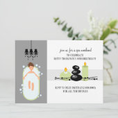 30th誕生日ガーリースパウィークエンドゲートウェイ招待状 招待状 (スタンド正面)