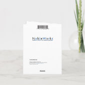 30th誕生日グリーティングカード – フローラ年齢30 カード (裏面)