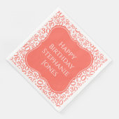 30th誕生日コーラルランダムパターン30 (コーナー)