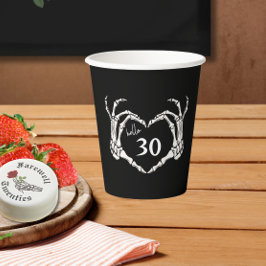 30th誕生日デコールパーティーカップ – RIP 20s葬儀 紙コップ