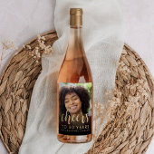 30th誕生日パーティーフォト応援 ワインラベル