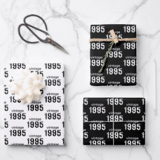 30th誕生日ラッピング紙, 1995年ギフトラップ ラッピングペーパーシート