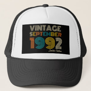 30th誕生日ヴィンテージ1992年9月限定Edtn. キャップ