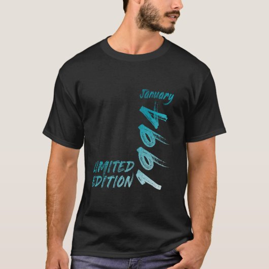 30th誕生日ヴィンテージ1994年1月30年メンズウォム tシャツ (正面)