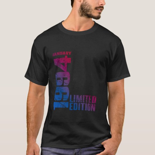 30th誕生日ヴィンテージ1994年1月30年メンズウォム tシャツ (正面)