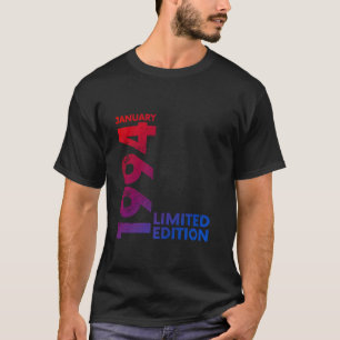 30th誕生日ヴィンテージ1994年1月30年メンズウォム tシャツ