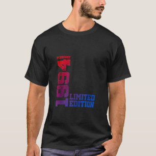 30th誕生日ヴィンテージ1994 2月30年メンズW Tシャツ