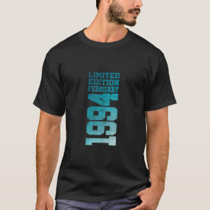 30th誕生日ヴィンテージ1994 2月30年メンズW Tシャツ