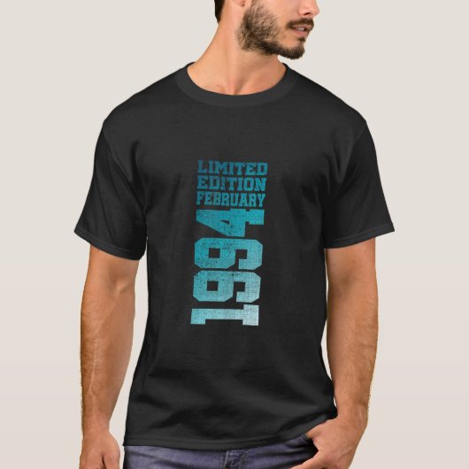 30th誕生日ヴィンテージ1994 2月30年メンズW Tシャツ (正面)