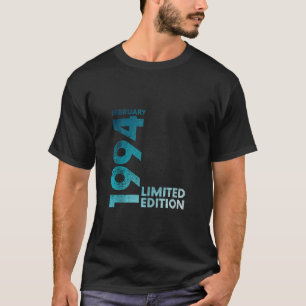 30th誕生日ヴィンテージ1994 2月30年メンズW Tシャツ