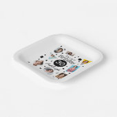 30th誕生日紙パーティープレート ペーパープレート (傾斜あり)