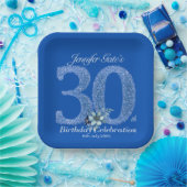 30th誕生日紙プレート ペーパープレート (パーティー)