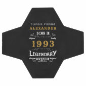 30th誕生日1993モノグラム名伝説 サッカーボール (フラット)