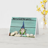 **30th**誕生日・カードのカッコいい格言 カード (黄色い花)