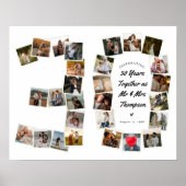 30th Anniversary 30 Years Photo Collage ポスター (正面)