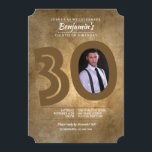 30th Birthdayフォト招待状 招待状<br><div class="desc">この祝バックグランジグラウンドでの招待とスタイルで30ハンサムなゴールドとタン。写真用のフォトウィンドウを形成するゼロセンターが切りお気に入りの取られる。() Freepik ()によって設計)。 ()カードは文字カスタマイズ、フォントおよびフォントの色に対する簡単である。() ()あなたは何を探しているかはわからない。当社のすべての製品はカスタム、追加料金なしでニーズを満たすように設計できる。() ()連絡askcottonlamb@gmail.comでお問い合わせ。() ()コーディネート可能な製品：私たち頼だけ!</div>