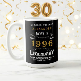 30th Birthday 1996 Legendary Retro コーヒーマグカップ