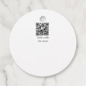 30th birthday add name date year black フェイバータグ (裏面)