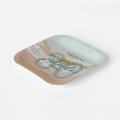 30th Birthday Beach Party ペーパープレート (傾斜あり)