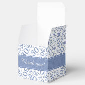 30th Birthday Blue/White乱数パターン フェイバーボックス (オープン)