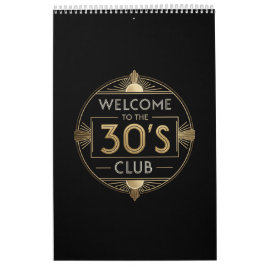 30th Birthday Calendar  カレンダー