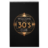 30th Birthday Calendar  カレンダー (カバー)