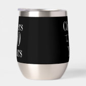 30th Birthday Cheers to 30 Years Black White (右面)