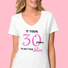 30th Birthday Giftアイディアfor Women T Shirt おもしろい Tシャツ