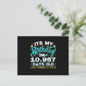 30th Birthday | It Is My 30th Birthday ポストカード (スタンド正面)