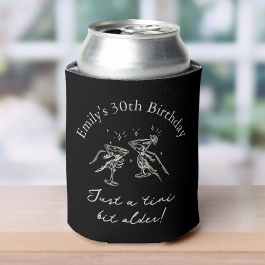 30th Birthday “Just a Tini Bit Older” Martini 缶クーラー