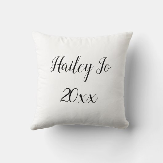 30th Birthday Keepsakeカスタマイズ可能 クッション (裏面)