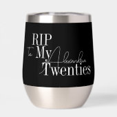 30th Birthday Party RIP 20s Black and White (背面)