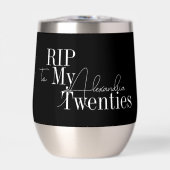 30th Birthday Party RIP 20s Black and White (正面)