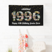 30th birthday Photo Collage established 1996 横断幕 (インサイチュ)