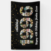 30th birthday Photo Collage established 1996 横断幕 (縦)